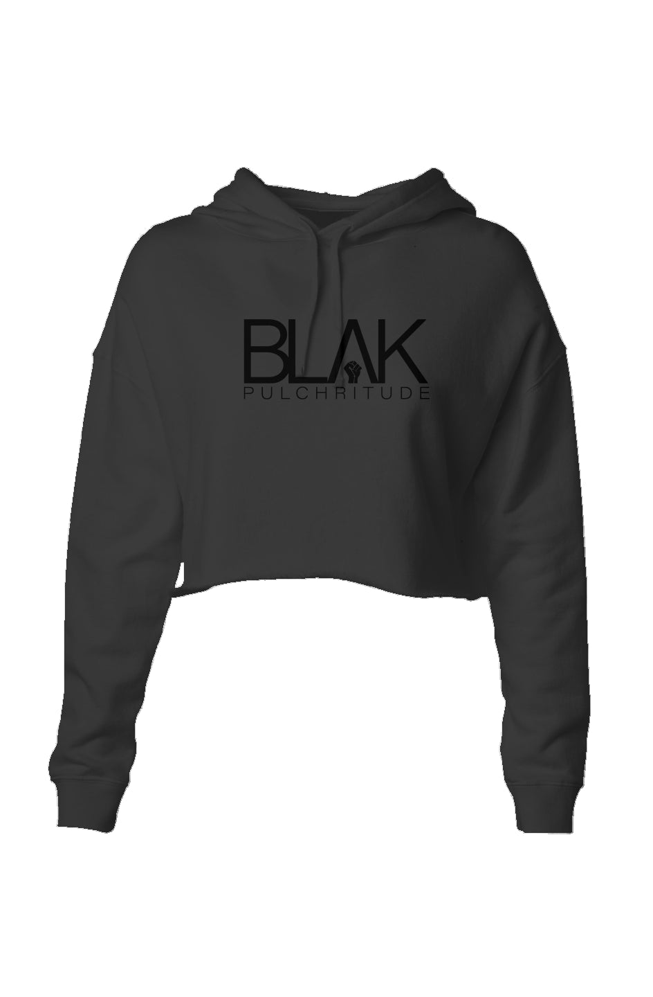 BLVK Crop Lightweight Hoodie
