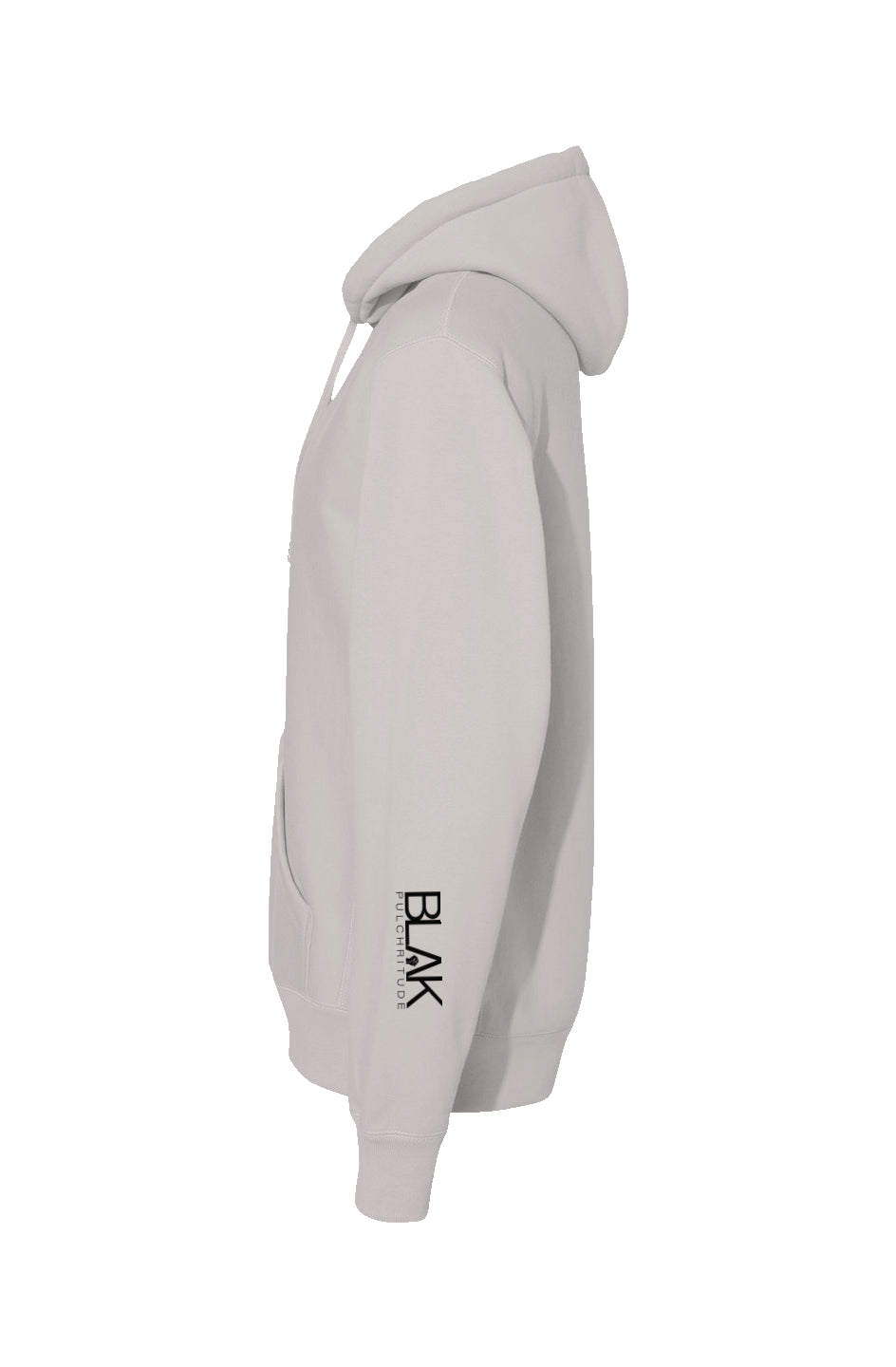 BLVK Legend Premium Hoodie - Heavyweight Cross Gra