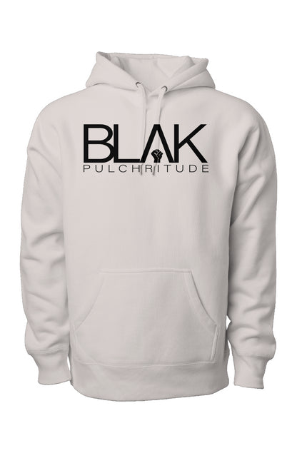 BLVK Legend Premium Hoodie - Heavyweight Cross Gra