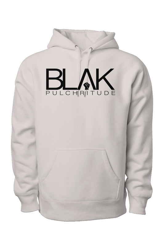 BLVK Legend Premium Hoodie - Heavyweight Cross Gra