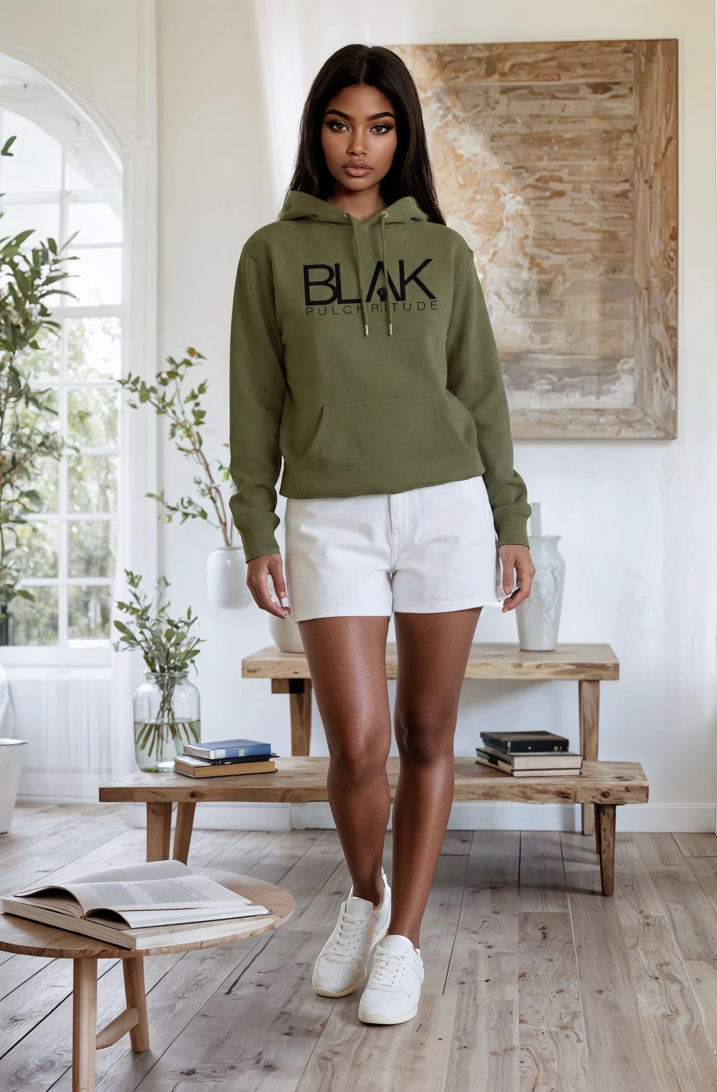 BLVK Legend Premium Hoodie - Heavyweight Cross Grain